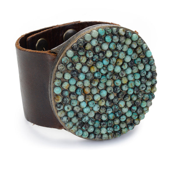 leather bracelet, handmade jewelry