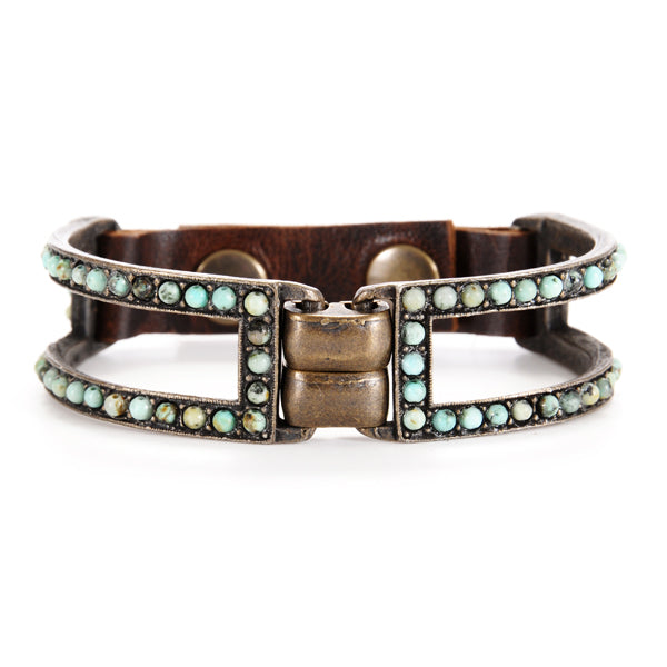 leather cuff bracelet, metal bracelet, handmade bracelets