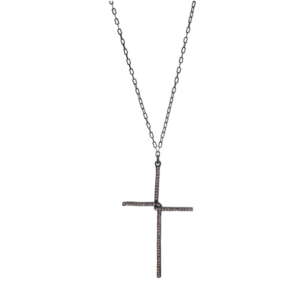 cross necklace, jewelry necklace, handcrafted