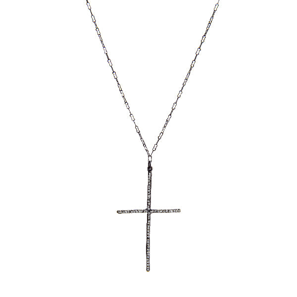 cross necklace, body jewelry, handcrafted