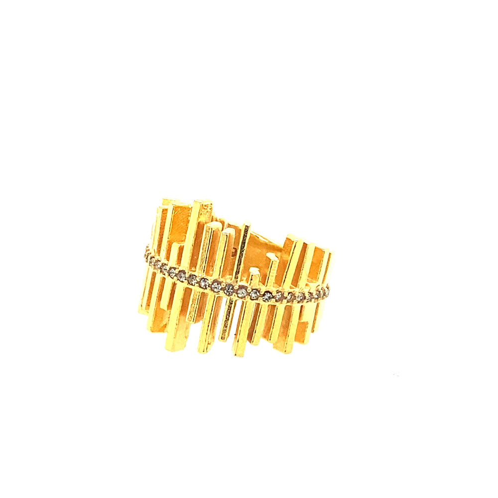 gold ring, Handcrafted