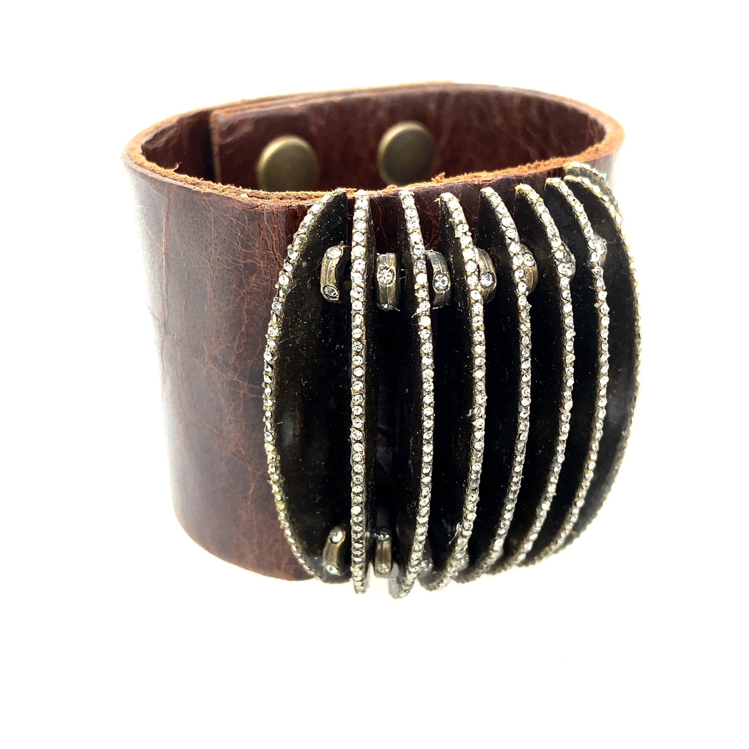 leather bracelet, handcrafted