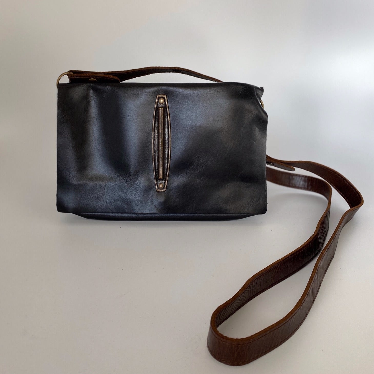 Genuine Cross Body Purse Bag, Multi-Pocket Crossbody Bags for Women - Real  Leather Small Vintage Adjustable Shoulder Bag - Brown | Catch.com.au