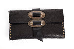 leather bag, leather purse, black purse, handmade bag